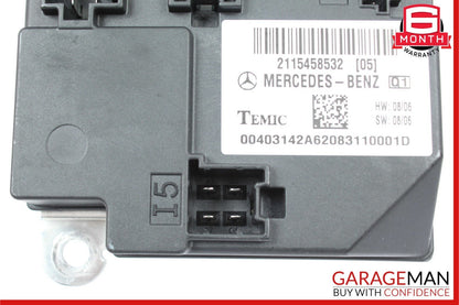 03-11 Mercedes W219 CLS63 E350 CLS550 Body Control Module BCM 2115455332 OEM