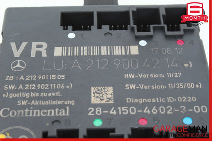 08-18 Mercedes W204 C250 SLK250 Front Right Side Door Control Module Unit OEM