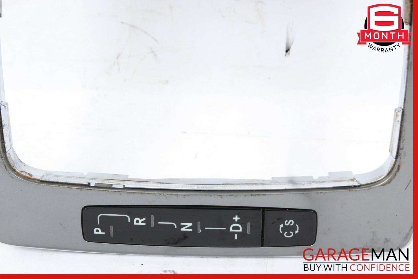 08-14 Mercedes C300 GLK350 E350 Center Console Shift Shifter Bezel Trim Silver