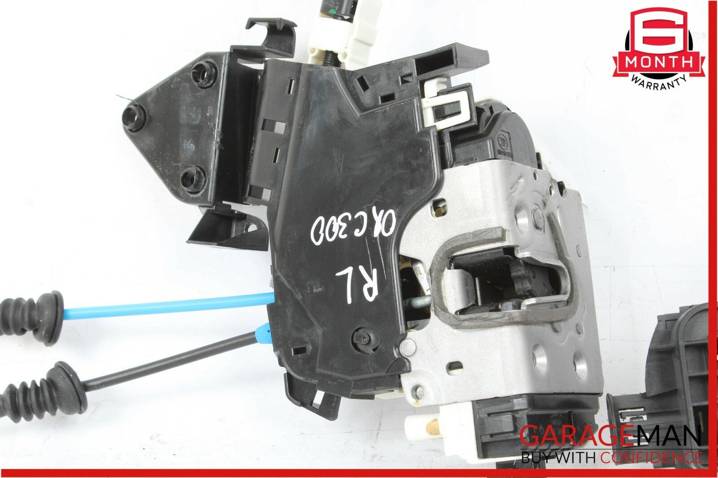 08-11 Mercedes W204 C300 Rear Left Side Door Lock Latch Actuator w/ Handle Beige