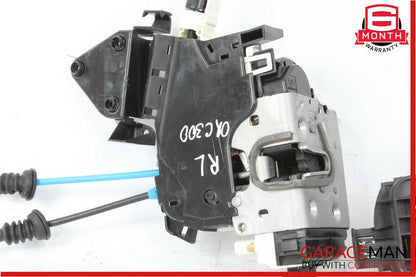 08-11 Mercedes W204 C300 Rear Left Side Door Lock Latch Actuator w/ Handle Beige