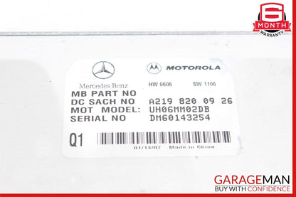 06-12 Mercedes W219 CLS63 AMG SL550 Communication Control Module Unit OEM