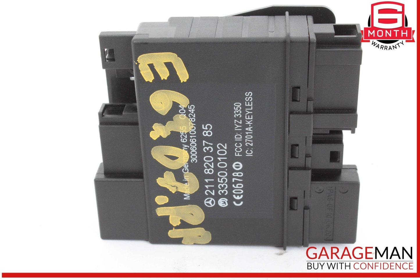03-11 Mercedes W211 E63 AMG Rear Door Keyless Go Control Module Unit OEM