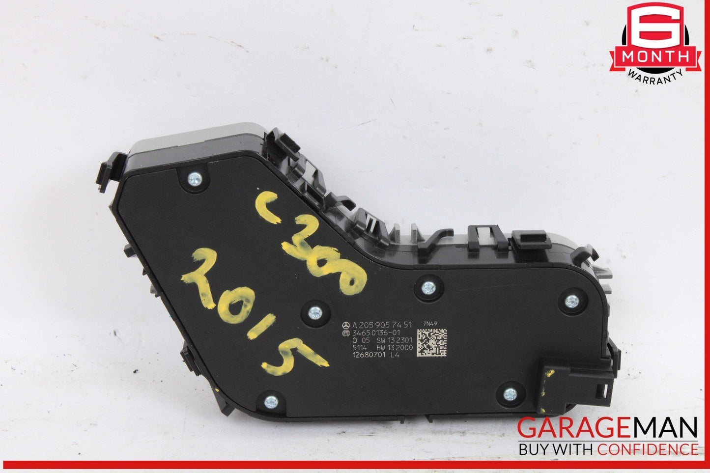 15-20 Mercedes W205 C300 4MATIC Front Right Side Seat Control Switch Module OEM