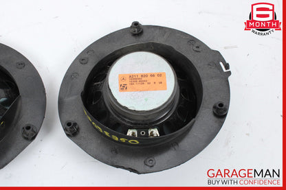 07-09 Mercedes W211 E350 Front Door Sound Audio Speaker Speakers Set of 2 Pc