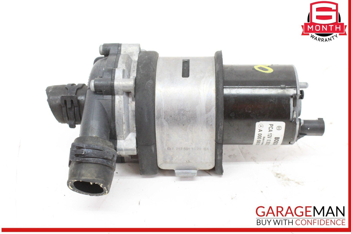 02-19 Mercedes W212 E400 CL600 AUX Auxiliary Circulation Water Pump Bosch OEM