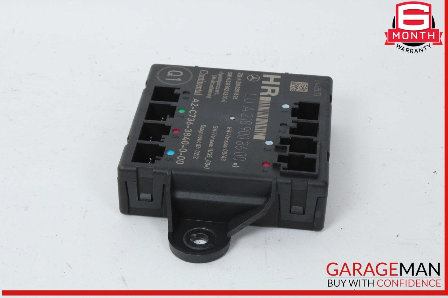 08-18 Mercedes W212 E350 C300 CLS550 Rear Right Side Door Control Module OEM