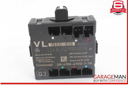 08-18 Mercedes W212 E350 C300 Front Left Side Door Control Module Unit OEM