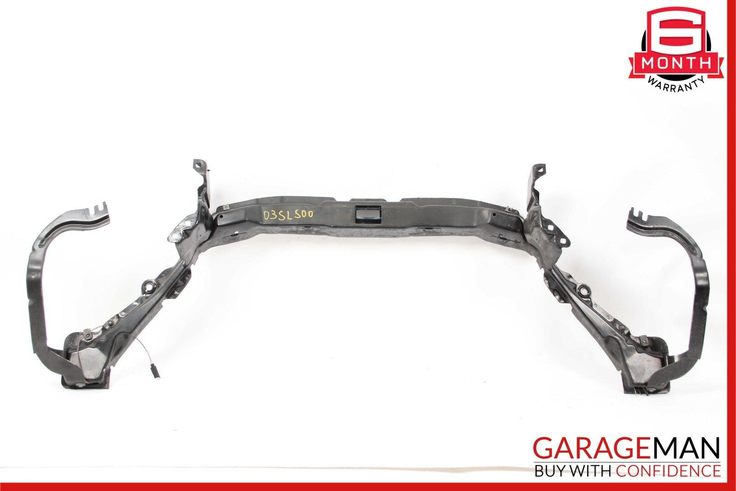 03-08 Mercedes R230 SL500 Front Upper Radiator Core Support Headlight Bracket