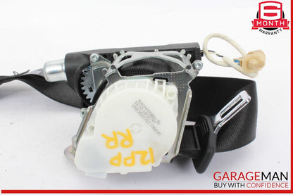 10-16 Porsche Panamera 970 Rear Left or Right Side Seat Belt Black OEM