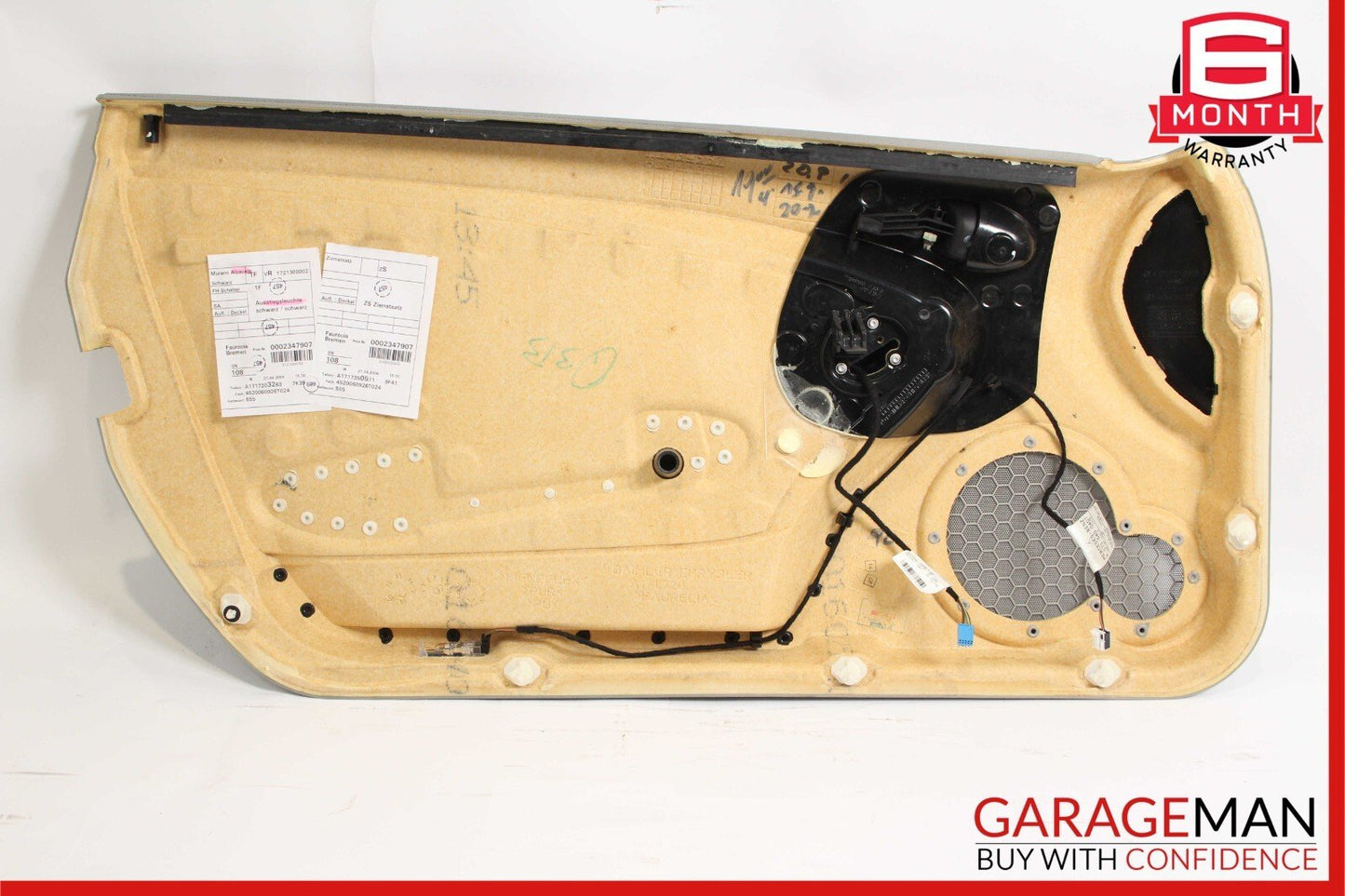 05-11 Mercedes R171 SLK300 SLK350 Front Right Passenger Interior Door Panel OEM