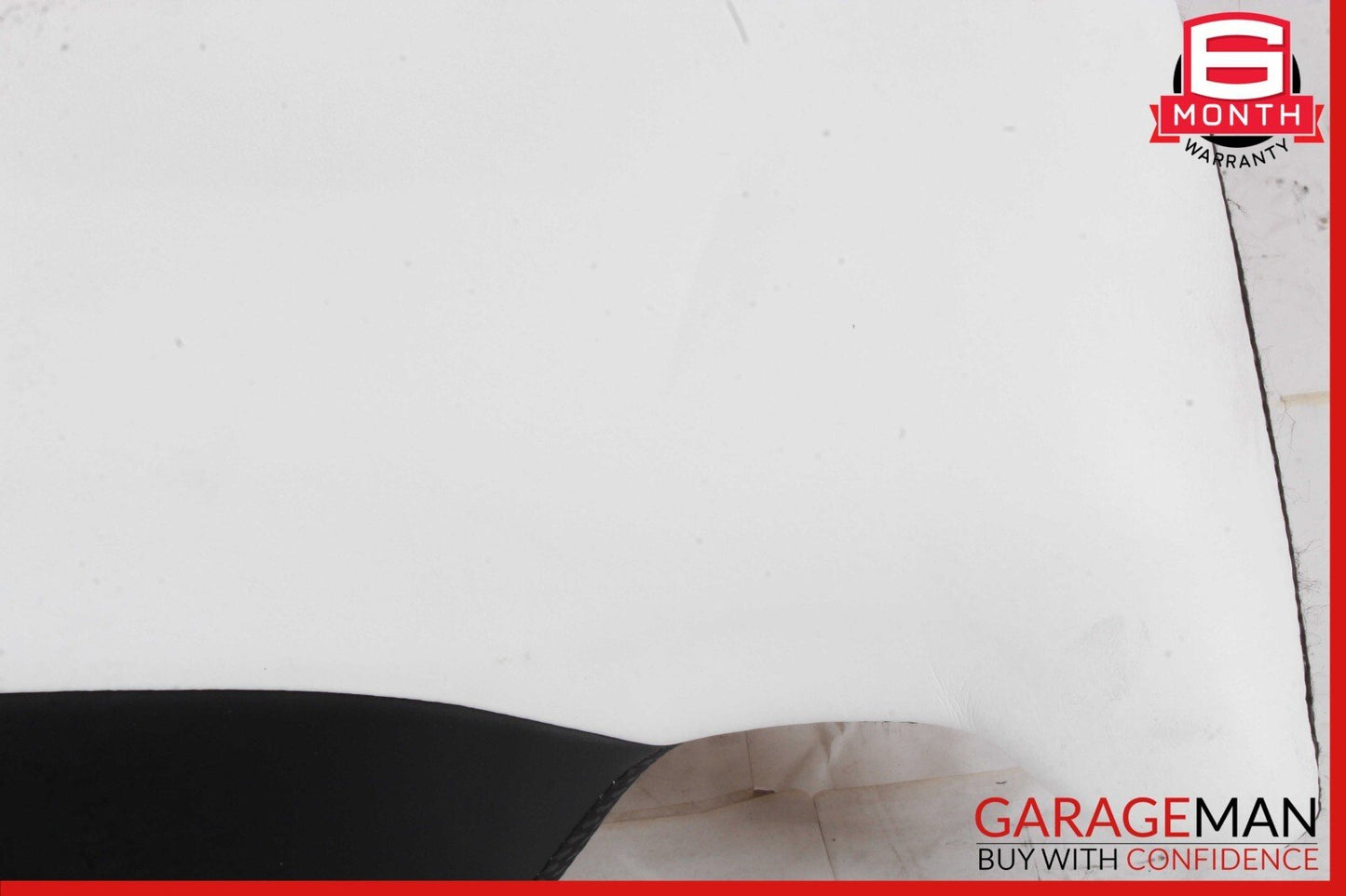 16-20 Tesla Model S Rear Left Driver Side Seat Bolster Cushion Cover White OEM