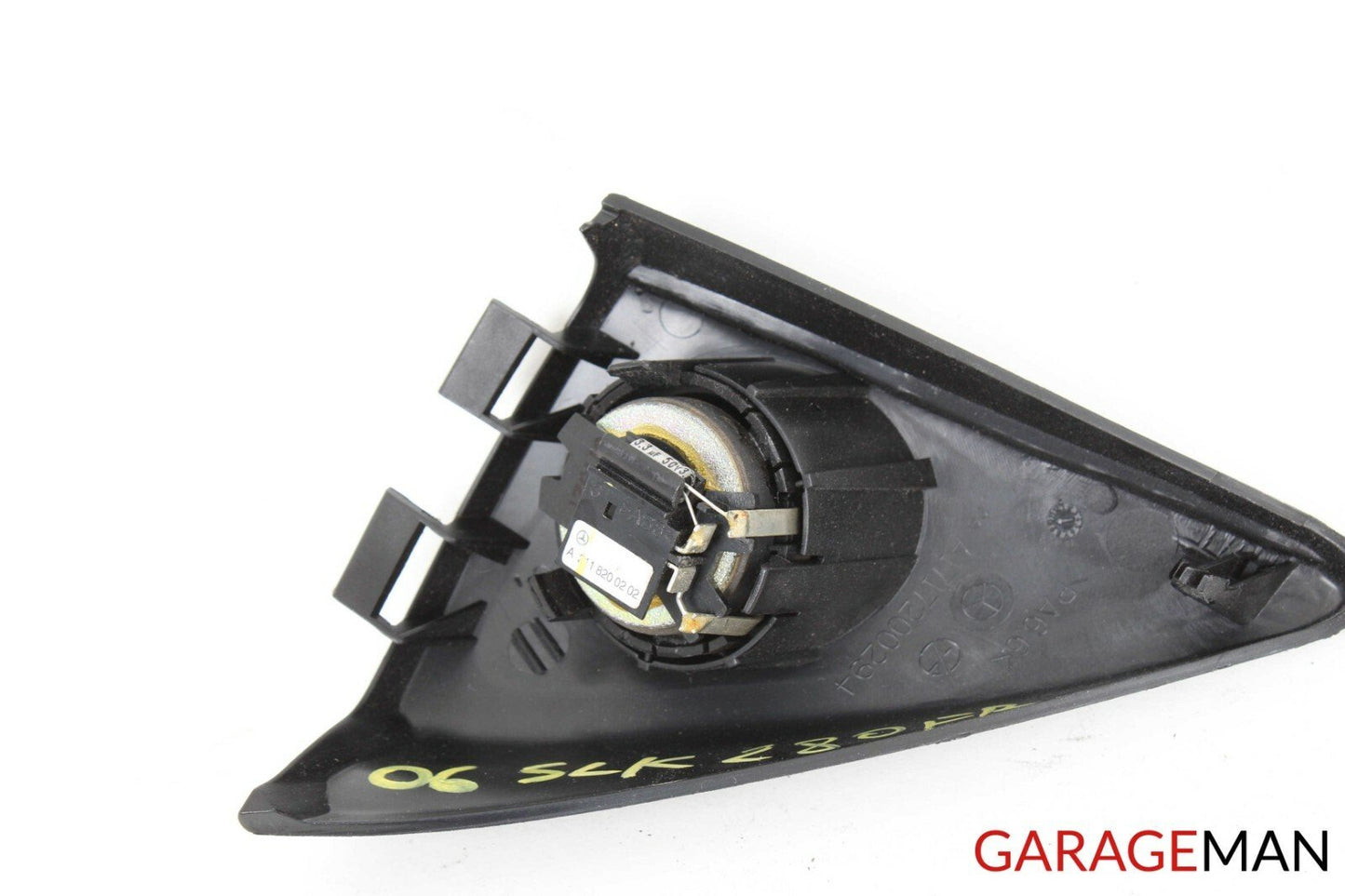 05-08 Mercedes R171 SLK280 Front Left & Right Side Door Tweeter Speaker Cover