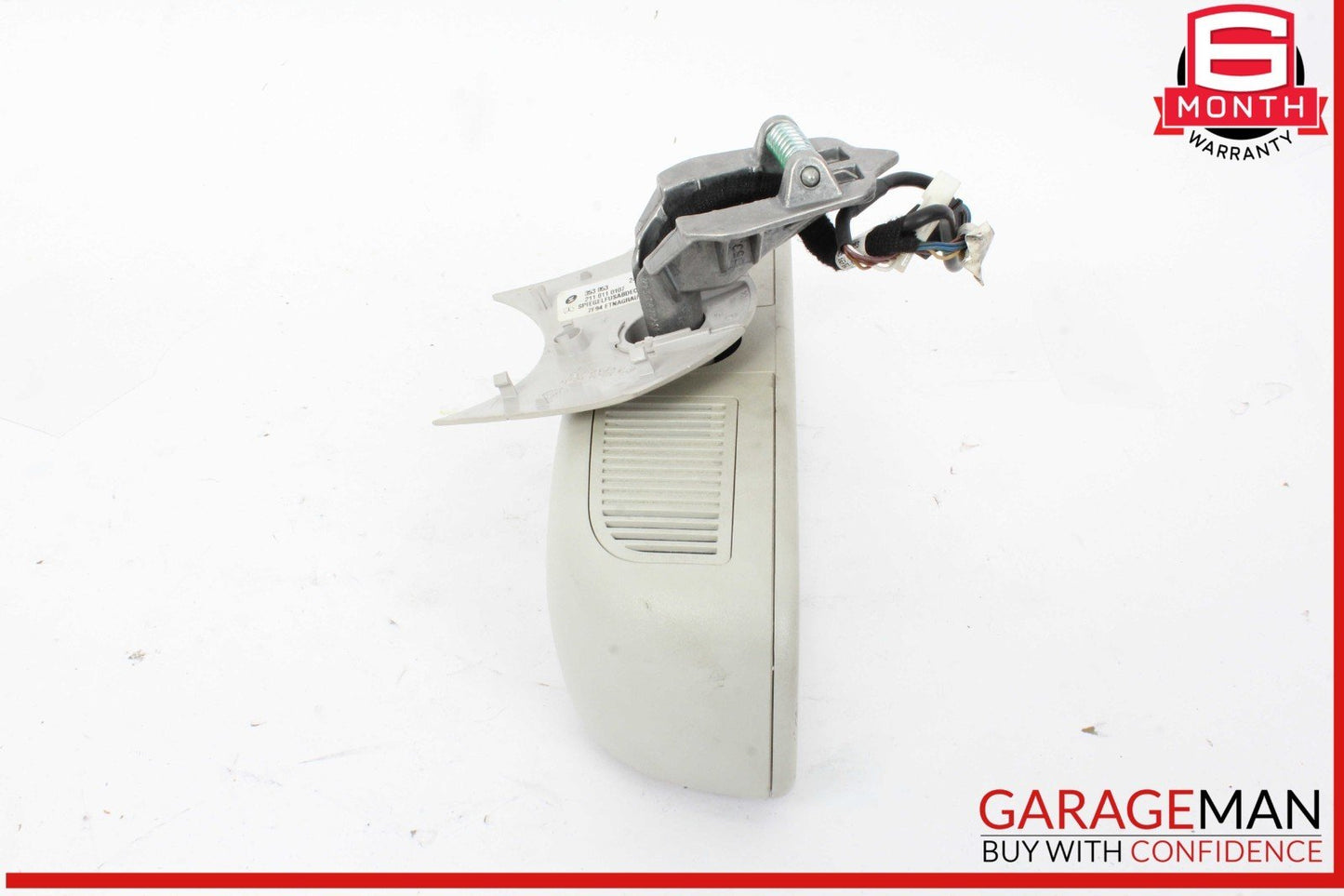 07-09 Mercedes W211 E350 E63 AMG Interior Top Upper Rear View Mirror Gray OEM