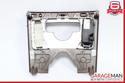 10-13 Mercedes W212 E350 E550 Center Console Switch Trim Cover Bezel Wood OEM