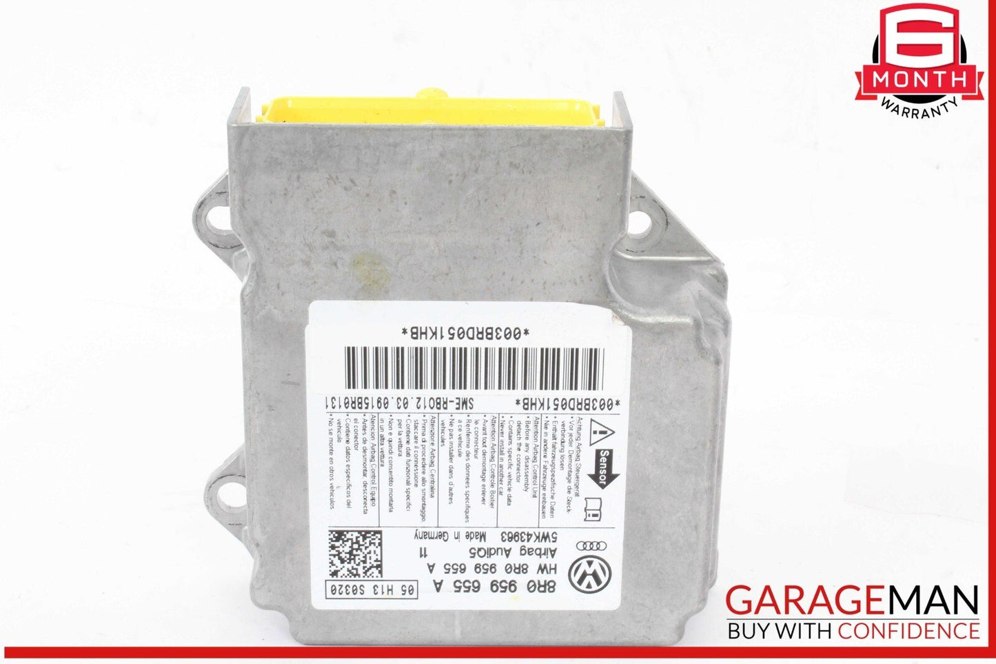 09-17 Audi Q5 Restraint Computer Control Module Unit 8R0959655A OEM