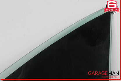 96-02 Mercedes W210 E320 E430 Rear Left Drive Side Quarter Window Glass OEM