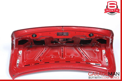 12-18 BMW F30 320I Rear Trunk Lid Deck Shell Panel Cover Red OEM