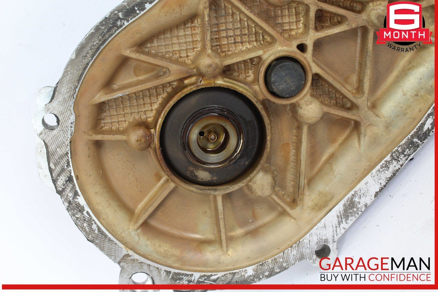 05-13 Mercedes W204 C300 E550 Front Left Side Engine Timing Chain Cover Plate