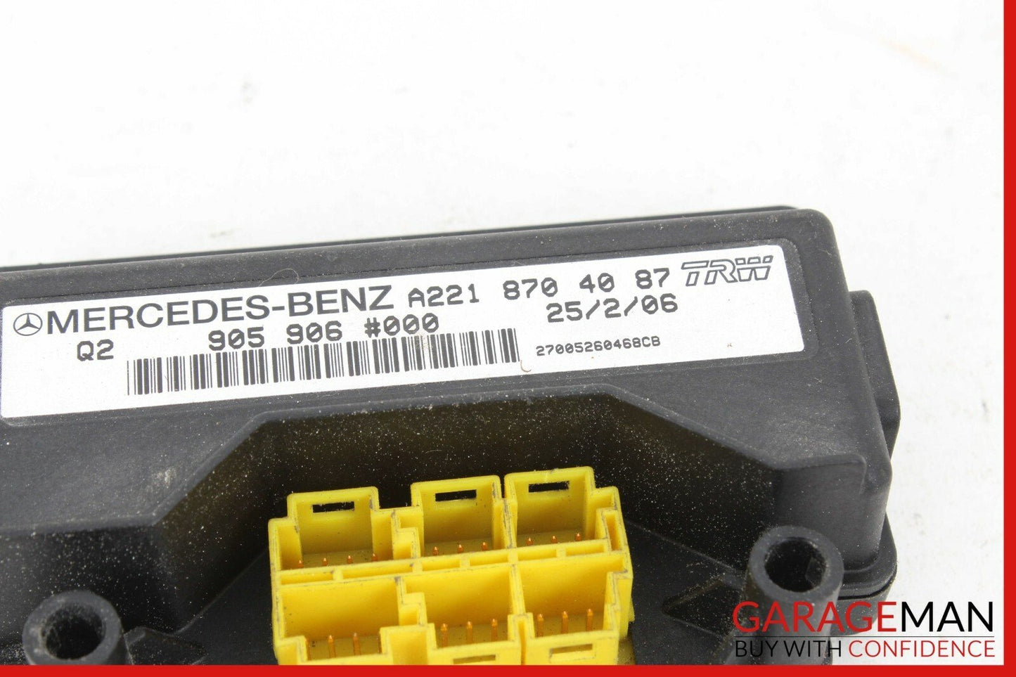 07-13 Mercedes W221 S450 S550 Front Right Passenger Seat Occupancy Sensor OEM