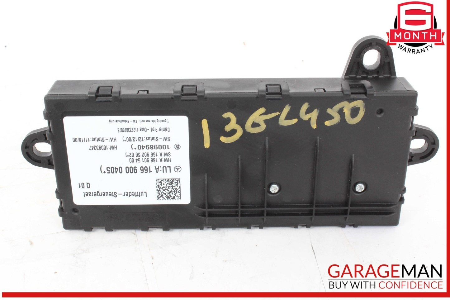 12-19 Mercedes X166 GL450 Airmatic Air Suspension Control Module Unit OEM