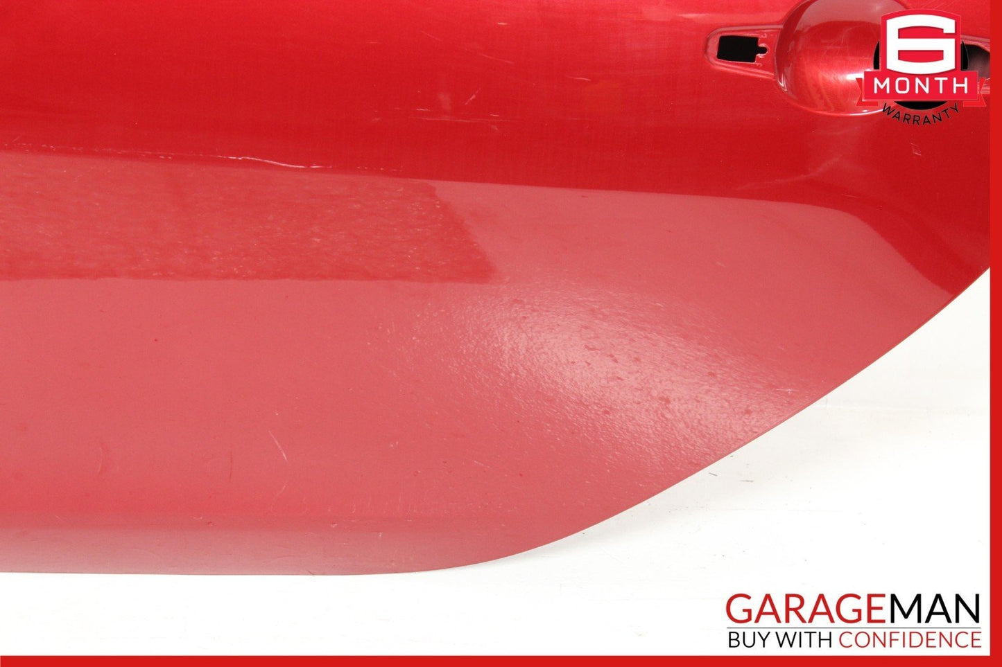 16-23 Jaguar XF Rear Left Driver Side Door Shell Panel Red OEM