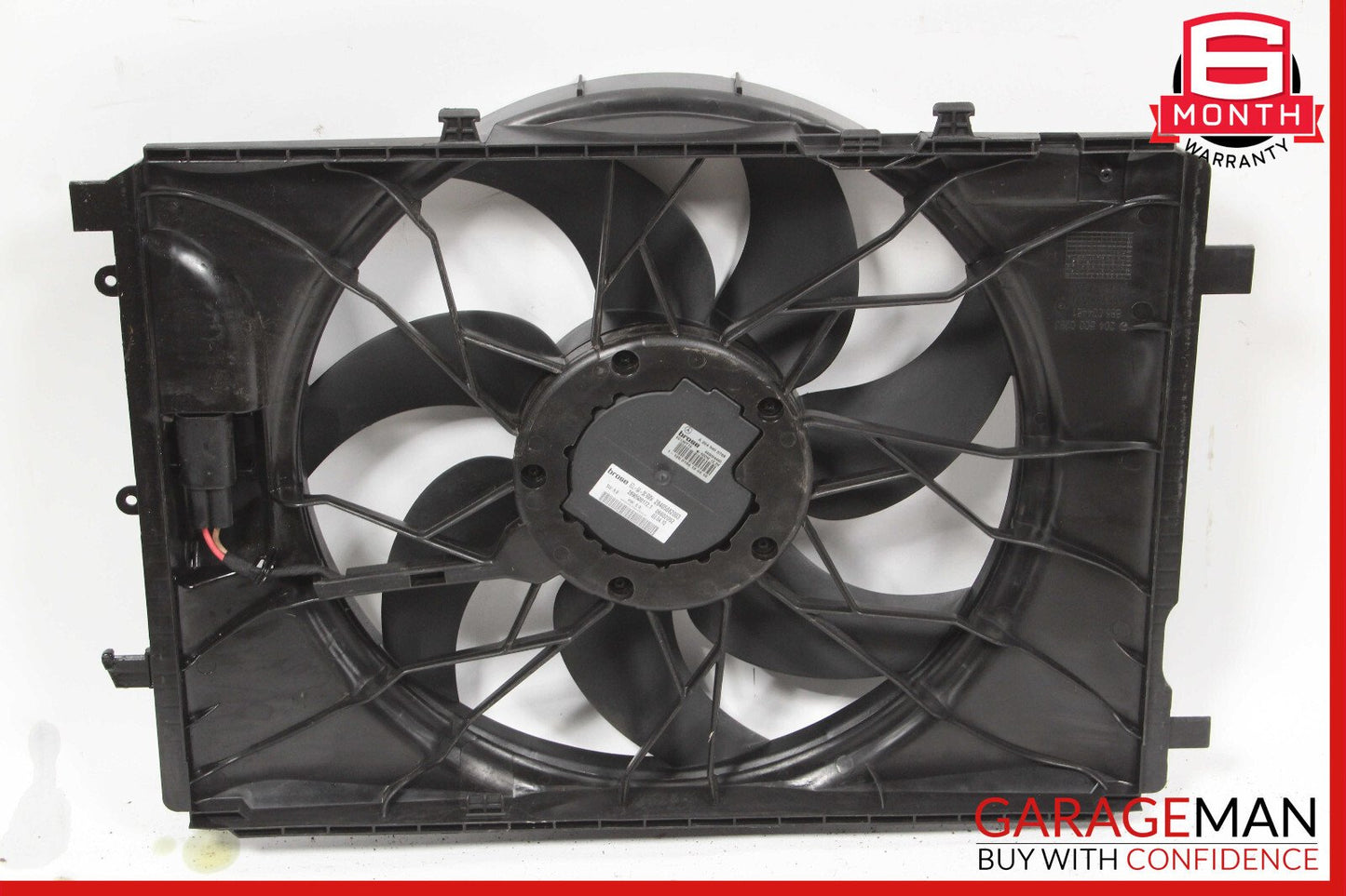 08-18 Mercedes X204 GLK350 Engine Radiator Cooling Fan Motor Assembly OEM