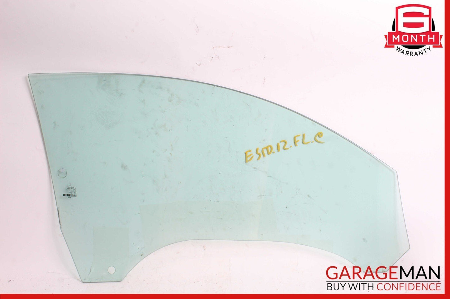 10-13 Mercedes W207 E350 E550 Coupe Front Left Driver Side Window Glass OEM