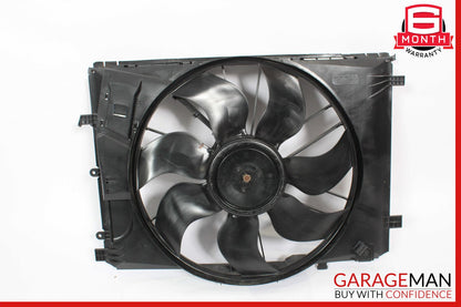 08-18 Mercedes SLK350 CLS400 C350 Engine Cooling Fan Shroud Motor Assembly