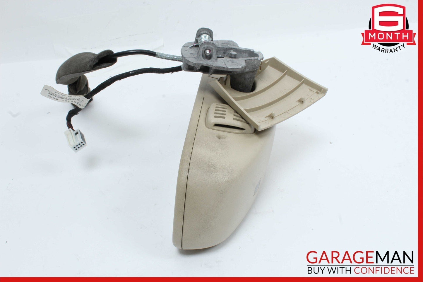 08-15 Mercedes W204 C250 C300 Front Top Upper Rear View Mirror Assembly Beige