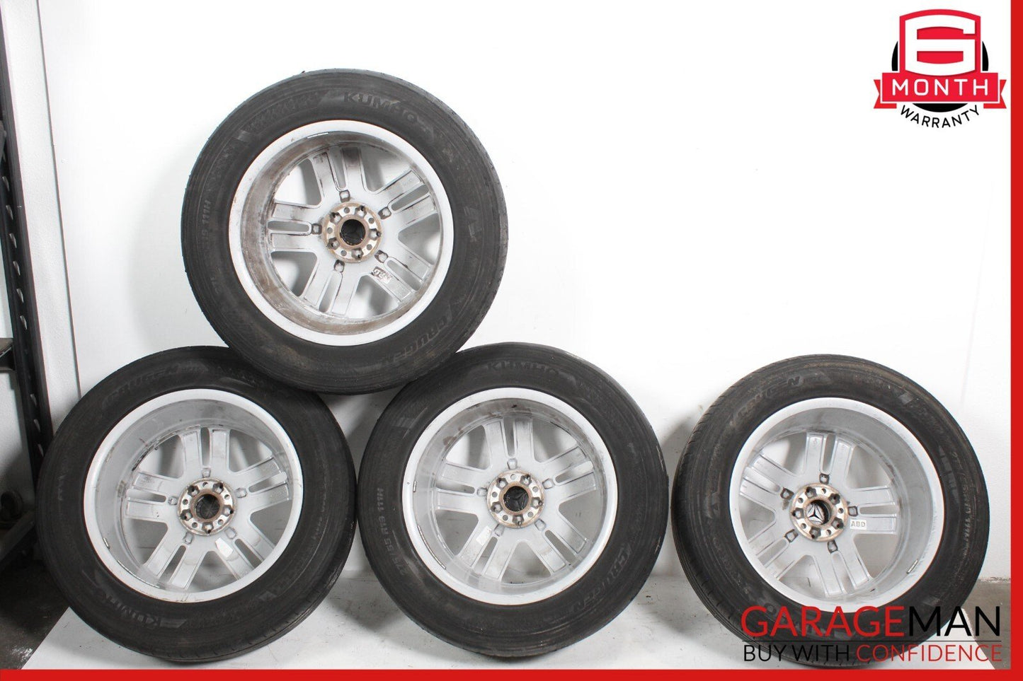 13-19 Mercedes X166 GL450 GL550 Complete Wheel Tire Rim Set of 4 Pc R19 OEM