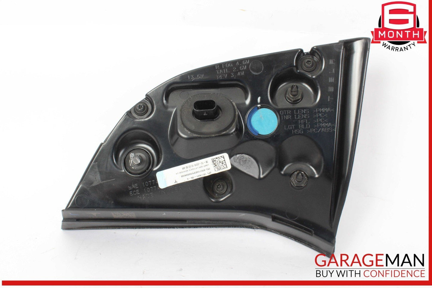 17-23 Tesla Model 3 Rear Left Driver Side Inner Tail Light Lamp LED OEM