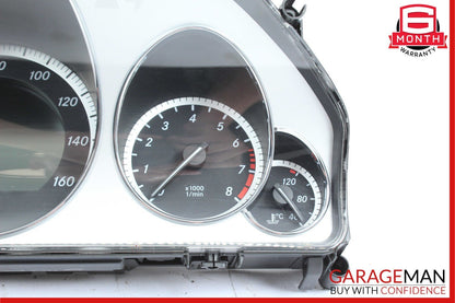 10-13 Mercedes W212 E350 E550 Speedometer Odometer Instrument Cluster Gauge