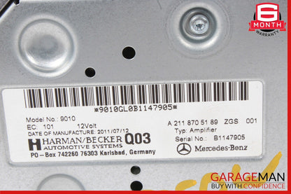 07-14 Mercedes W211 E350 CLS500 Subwoofer Amp Amplifier Harman Becker 2118705189
