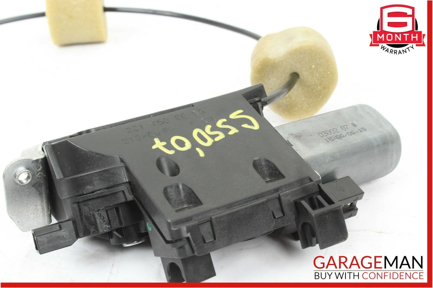 07-14 Mercedes W221 S550 CL600 Trunk Lid Lock Latch Actuator w/ Handle Assembly