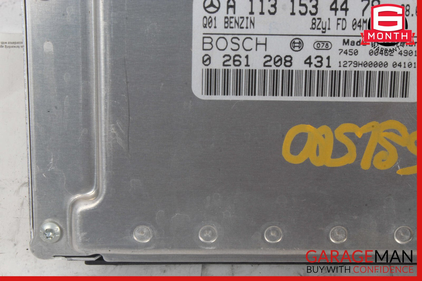 03-06 Mercedes W210 E500 CLK500 ECU Engine Control Module Unit 1131537679 OEM