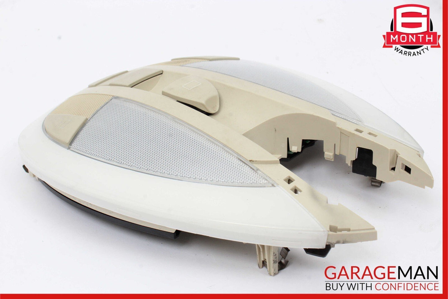 06-11 Mercedes W219 CLS500 Front Upper Overhead Dome Light Sunroof Switch Brown