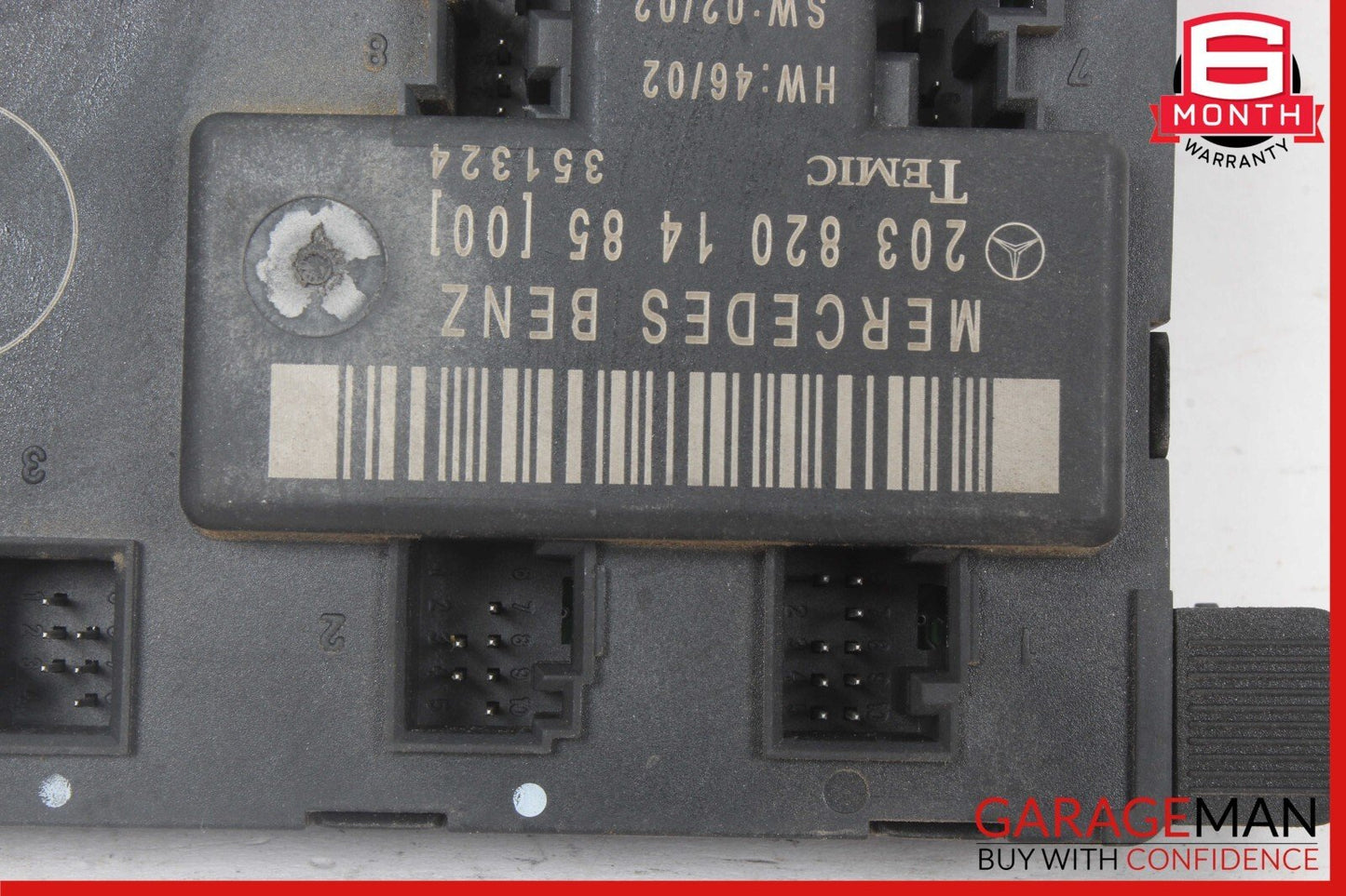 01-07 Mercedes W203 C320 C230 C55 AMG Front Right Door Control Module Unit OEM