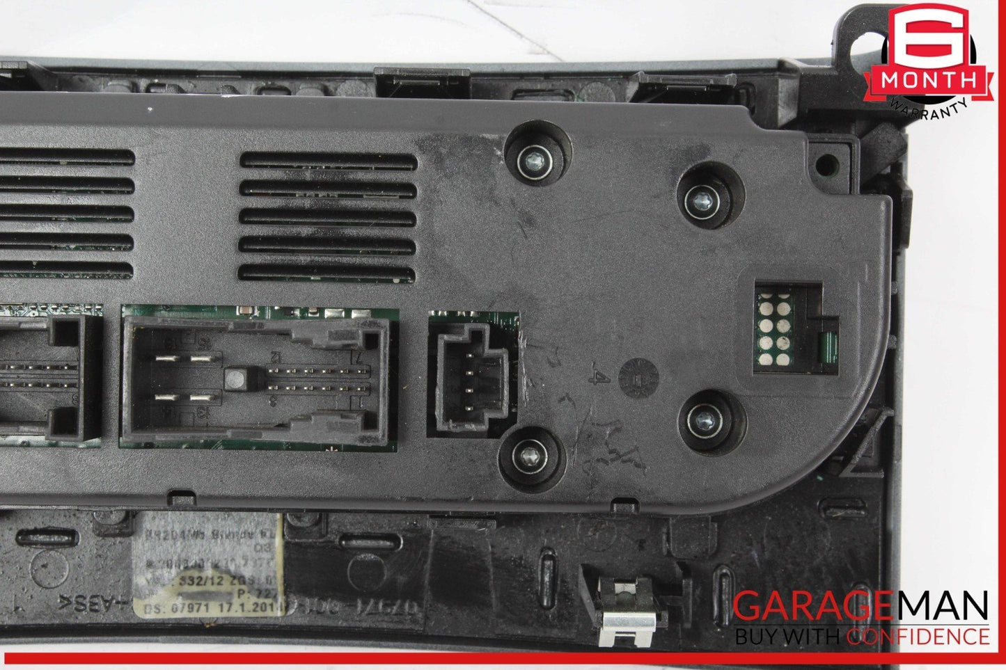 12-14 Mercedes W204 C250 C300 AC A/C Heater Climate Control w/ Trim OEM