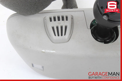 11-13 Mercedes W207 E350 Interior Top Upper Rear View Mirror Assembly Grey OEM