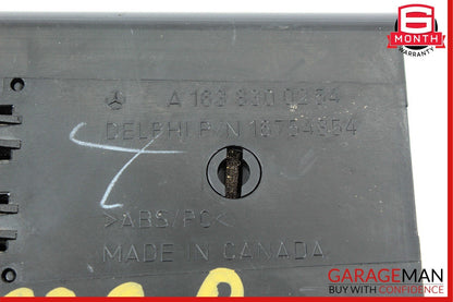 98-05 Mercedes W163 ML350 ML430 Front Right Side Dashboard A/C AC Air Vent Black