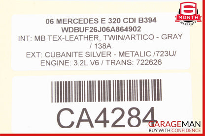 03-11 Mercedes W211 E320 E63 AMG CLS500 Keyless Go Entry Control Module Unit OEM