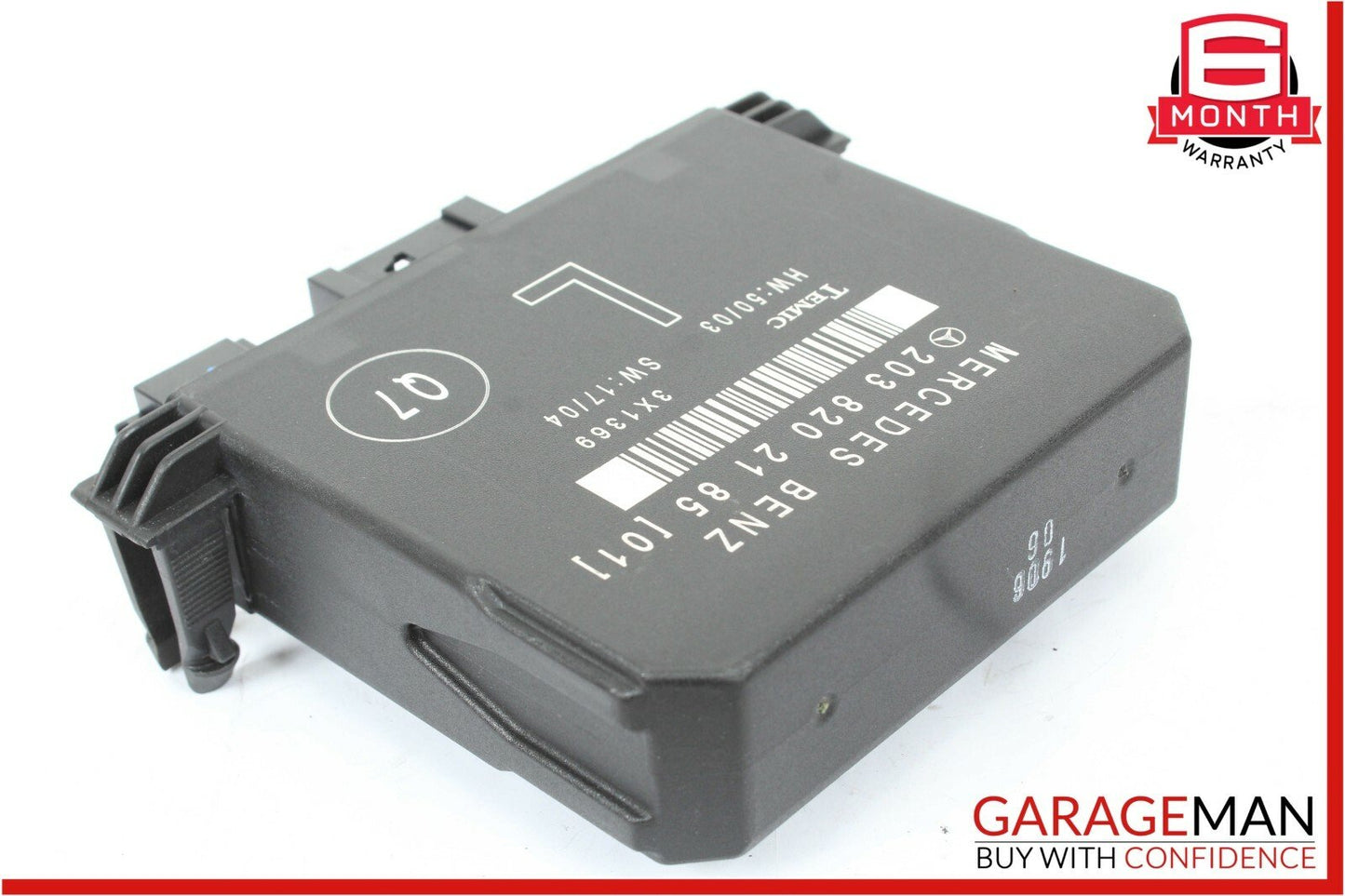 01-07 Mercedes W203 C230 C320 Rear Left Side Door Control Module Unit OEM