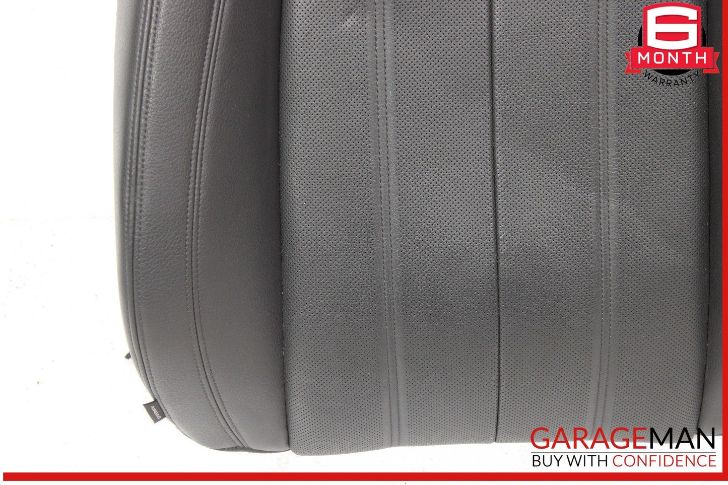 12-18 Audi A6 Front Right Top Upper Seat Cushion Black OEM