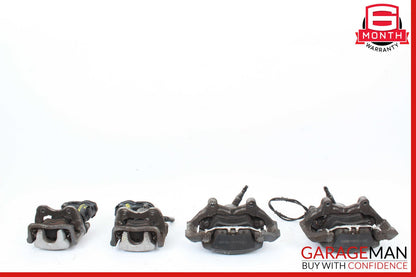 12-20 Mercedes R172 SLK350 Complete Front & Rear Brake Caliper Calipers Set OEM