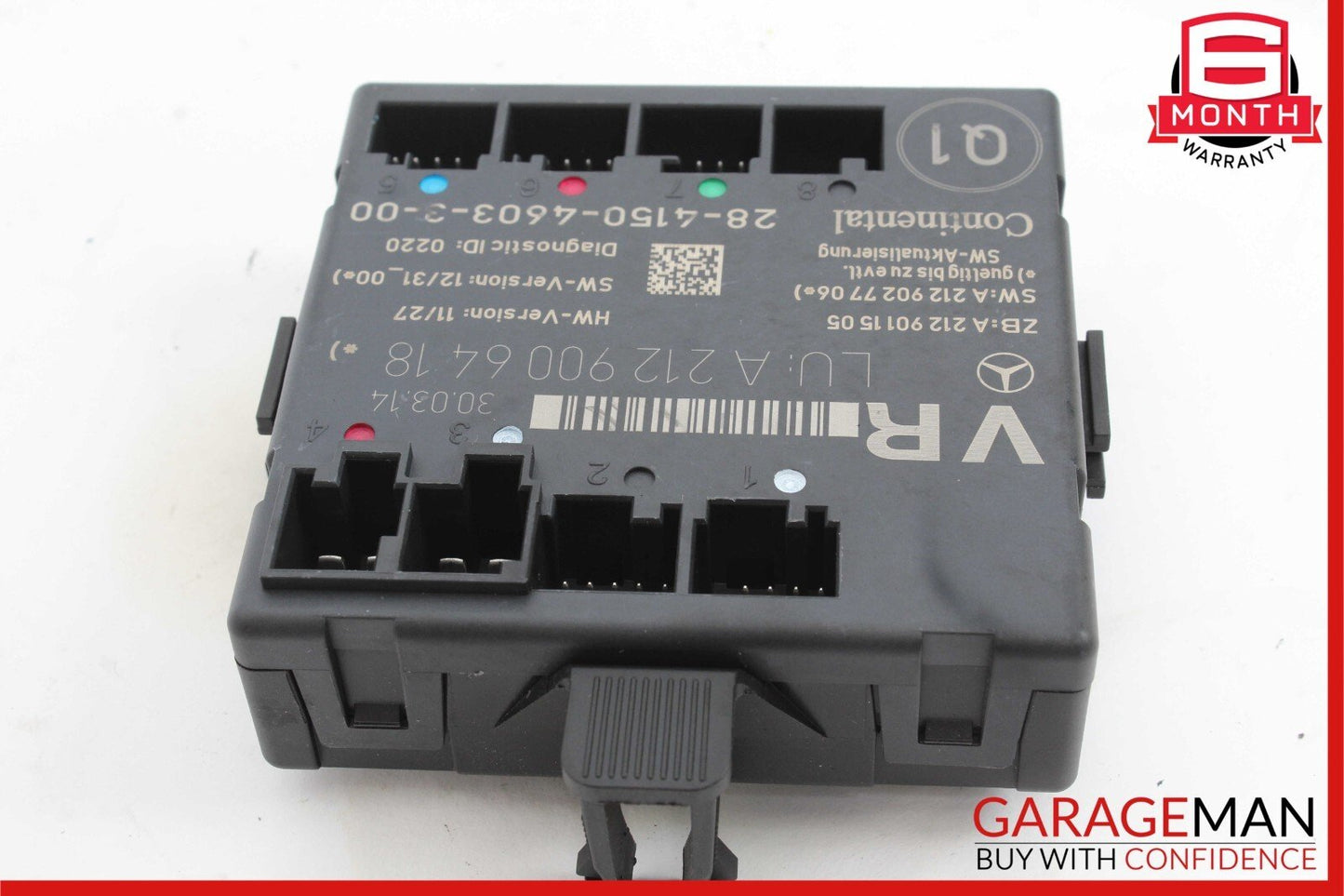 08-15 Mercedes W204 C350 C250 C63 AMG Front Right Side Door Control Module Unit