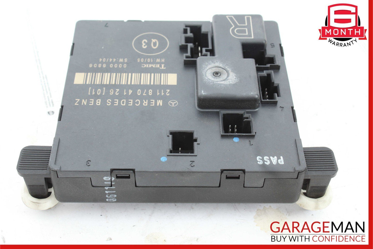 03-09 Mercedes W211 E350 E550 Rear Right Passenger Side Door Control Module Unit