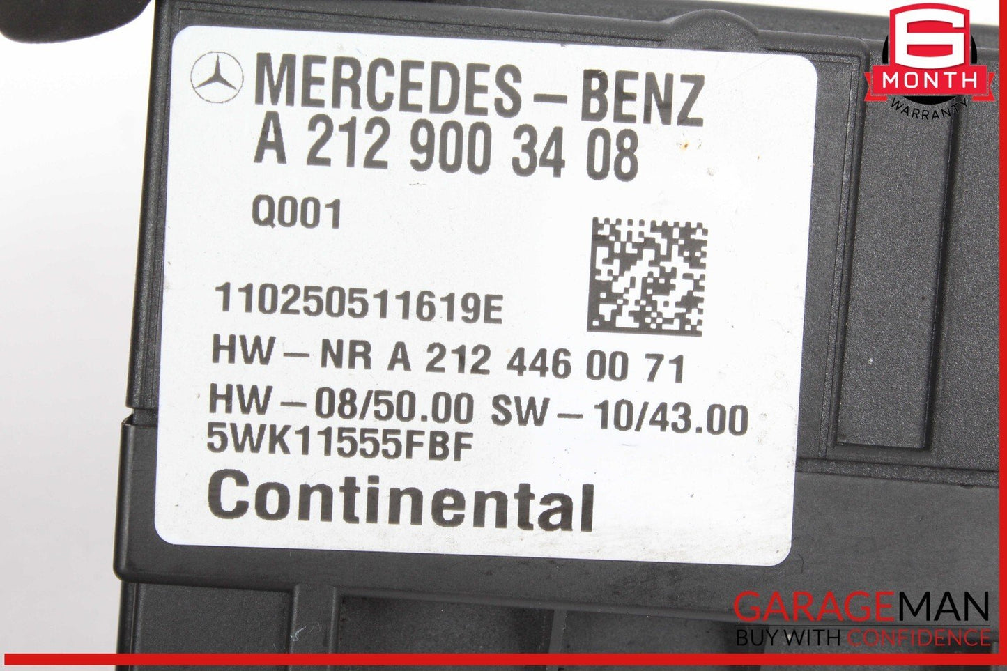11-20 Mercedes W204 C250 R350 S550 Fuel Pump Control Module Unit OEM