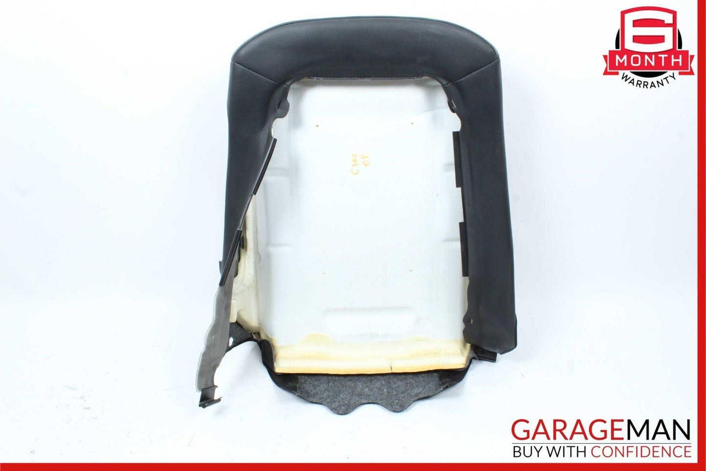 08-14 Mercedes W204 C300 C250 Front Left Top Upper Seat Cushion Black OEM