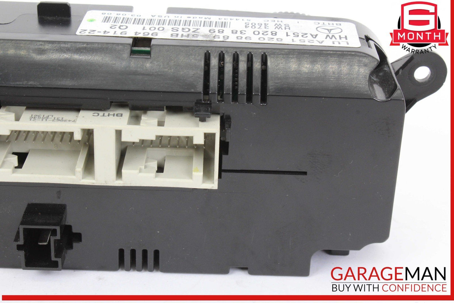 06-13 Mercedes X164 GL450 ML500 A/C AC Heater Climate Control Switch OEM